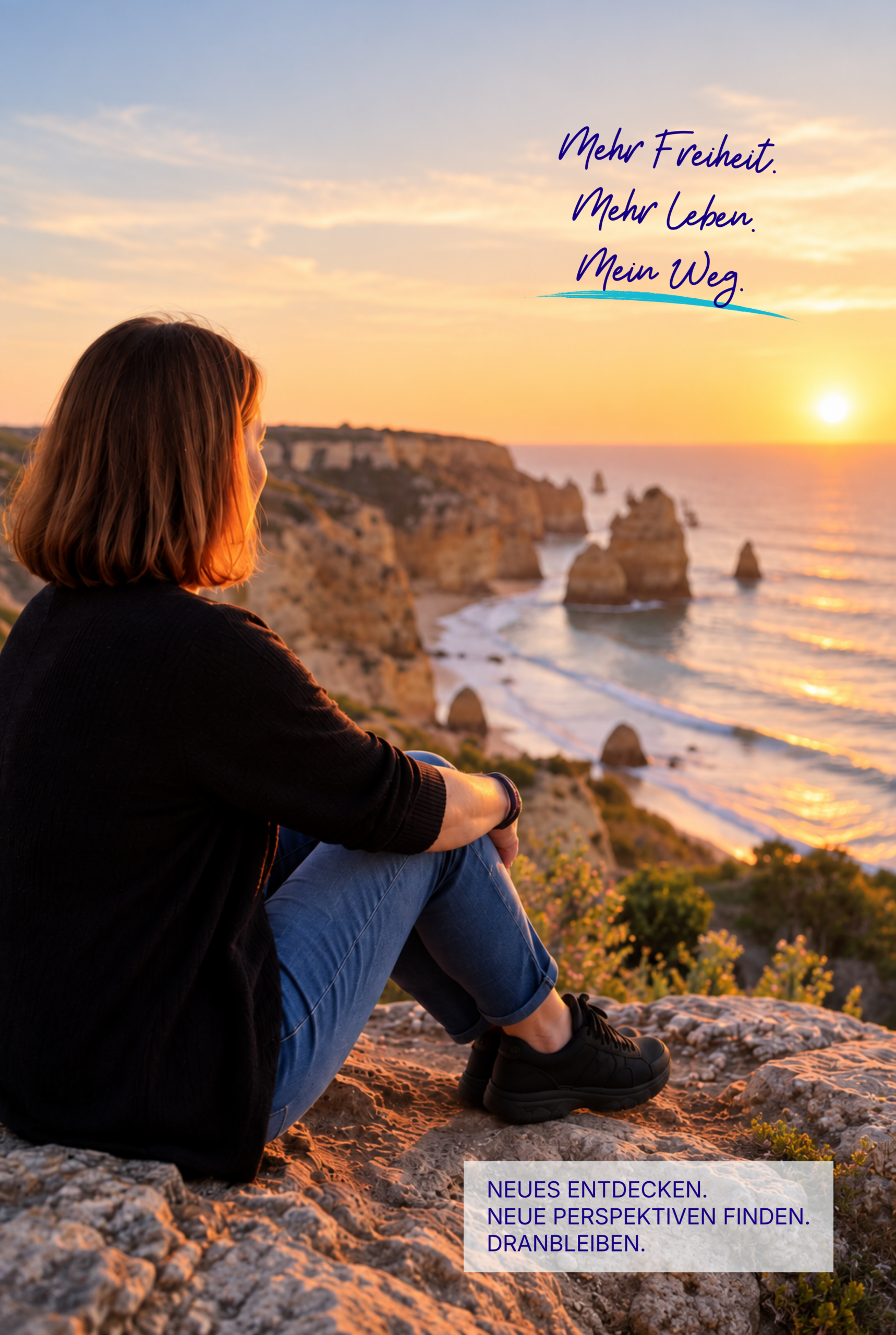 Jenny VAJM auf Workation an der Küste in Portugal